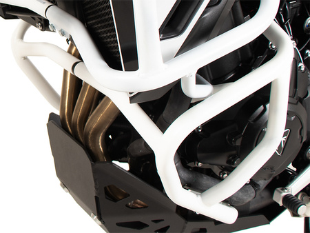 Engine protection bar white for Triumph Tiger 900 Rally Pro (2024-)