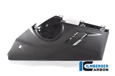 Osłona silnika typu bellypan do niskiego wydechu - matowa do motocykla DUCATI Panigale V4 / V4 S Racing (od 2022) ILMBERGER VEU.134.V4R2M.K