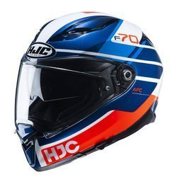 Kask Motocyklowy HJC F70 Tino Blue/White/Red