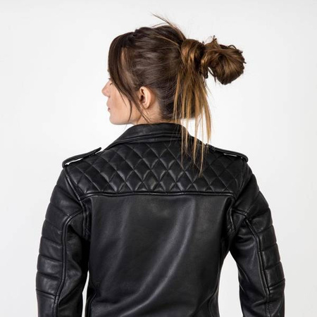 KURTKA SKÓRZANA OZONE RAMONES MODERN LADY MATT BLACK