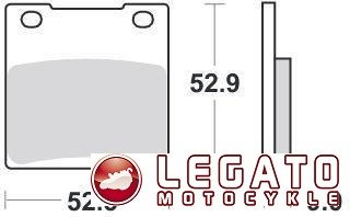 KLOCKI HAMULCOWE SBS 556 RQ