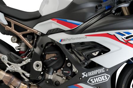 Pokrywy dekli silnika PUIG do BMW M1000R / S1000R / S1000RR (FIM) Czarny (N) 21503N