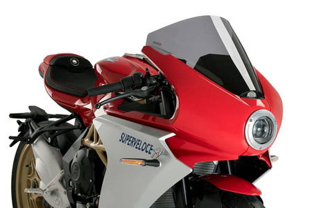 Szyba sportowa PUIG do MV Agusta Superveloce 800 20-22 Mocno przyciemniany (F) 21175F