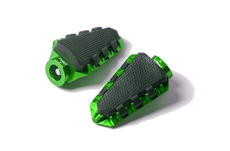 Podnóżki PUIG Trail (wymagają adapterów) Zielony (V) 7319V