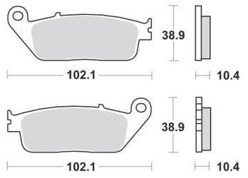 KLOCKI HAMULCOWE SBS 181 CT