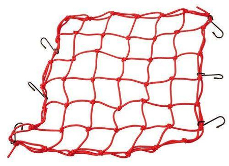 90501  Uniwersalny pająk, elastyczna siatka - czerwony