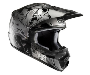 KASK HJC CS-MX II GRAFFED BLACK/GREY