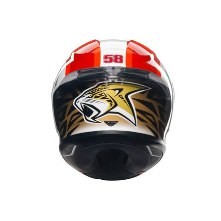 KASK MOTOCYKLOWY AGV K6 S SIC58