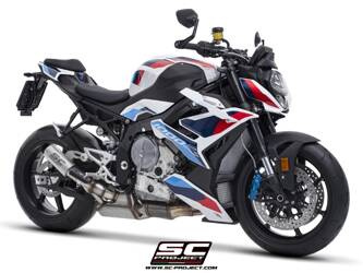 SC-Project tłumik końcowy CR-T tytan z siatką BMW M 1000R (2023-2024)