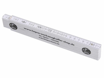 Yardstick / wooden folding rule classic 2m