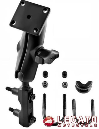 Uchwyt montowany do ramy kierownicy lub do podstawy hamulca / sprzęgła w motocyklu do Garmin zumo, TomTom Rider & Urban Rider