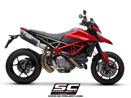 SC-Project tłumik końcowy SC1-R carbon Ducati Hypermotard 950 - RVE - SP (2021 - 2024)