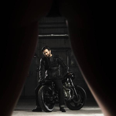 KURTKA MOTOCYKLOWA SKÓRZANA 4SR BOBBER