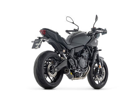 ARROW Układ Wydechowy Thunder Aluminium Dark Yamaha MT-07 2025-2026