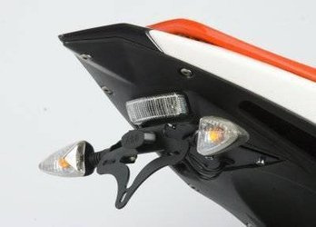 MOCOWANIE TABLICY REJESTRACYJNEJ RG RACING DERBI GPR 125 09 BLACK