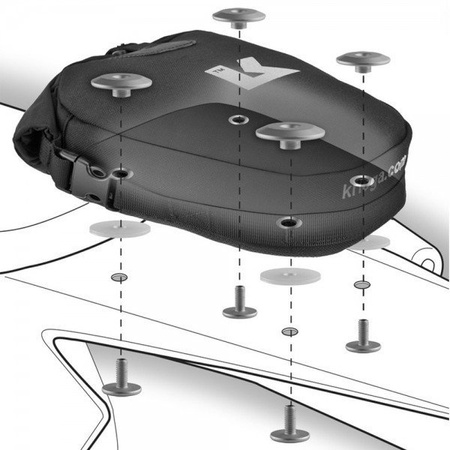Torba na tył motocykla Kriega Rally Pack
