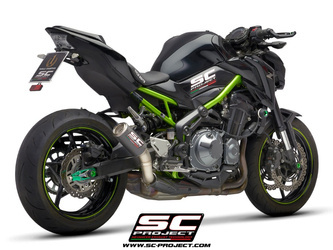 SC-Project tłumik końcowy CR-T carbon z siatką Kawasaki Z900 (2017-2019)