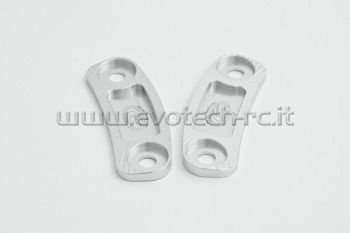 Zaślepki lusterek EVOTECH RC Kawasaki srebrne