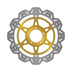 EBC Tarcza hamulcowa motocyklowa VR622GLD VEE, złota