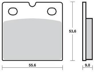 KLOCKI HAMULCOWE SBS 506 DCC