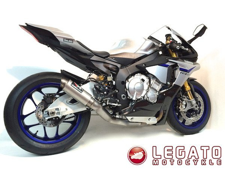 Tłumik końcowy + decat Austin Racing YAMAHA R1 2015-2017 GP2