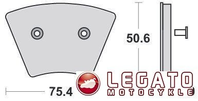 KLOCKI HAMULCOWE SBS 679 H
