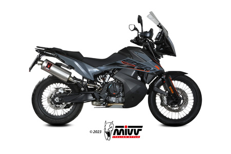 Mivv Tłumik końcowy DAKAR stal nierdzewna KTM 890 ADVENTURE / R 2020-2024