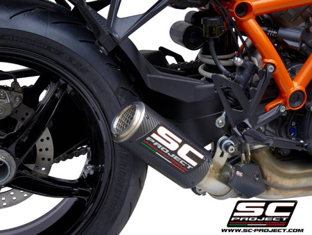 SC-Project tłumik końcowy CR-T carbon KTM 1290 SUPER DUKE R (2021 – 2023)