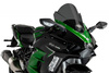 Szyba sportowa PUIG do Kawasaki Ninja H2 SX 2023-2024 / SE 2023-2025 Mocno przyciemniany (F) 21714F