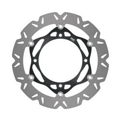 EBC Tarcza hamulcowa motocyklowa SMX6010 Supermoto, 320mm, konturowa, Carbon Look