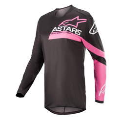 BLUZA ALPINESTARS LADY STELLA FLUID CHASER BLACK/FLUO PINK