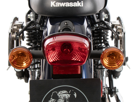 C-Bow sidecarrier chrome for Kawasaki W230 / Meguro S1 (2025-)