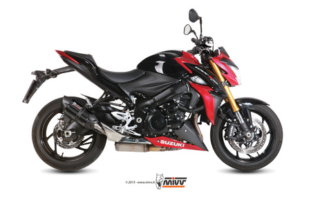 Mivv Tłumik końcowy SUONO BLACK stal nierdzewna SUZUKI GSX-S 1000 F 2015-2020