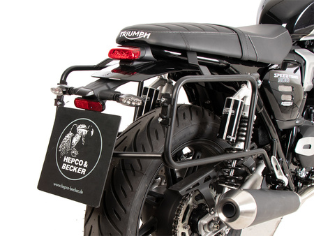 Sidecarrier permanent mounted black for Triumph Speed Twin 900 (2025-)