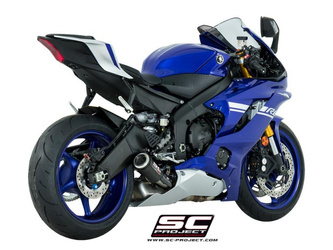 SC-Project tłumik końcowy CR-T carbon Yamaha R6 (2021 – 2024)
