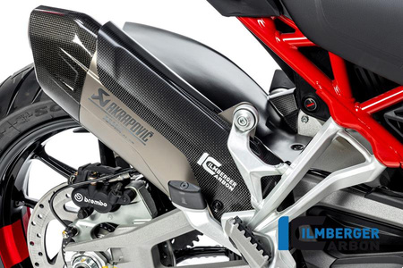 Osłona na tłumik matowa (Akrapovic) Ducati Multistrada V4 / V4S od 2020 ILMBERGER AHS.108.M421M.K.