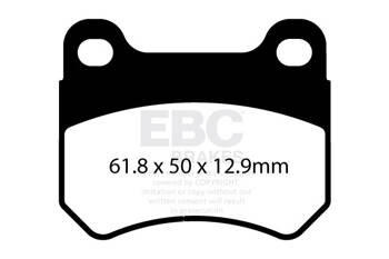 EBC Klocki kartingowe FA562 (1 kpl. na tarczę)