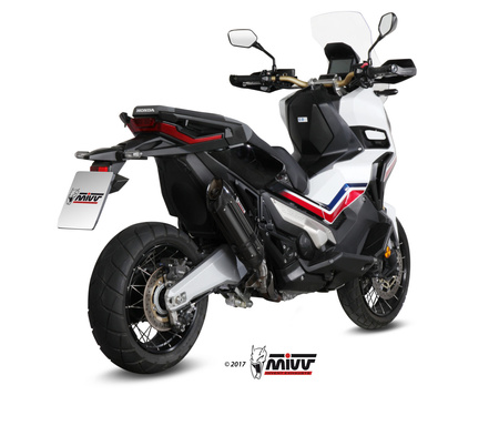 Mivv Tłumik końcowy SUONO BLACK STAINLESS STEEL HONDA X-ADV 750 2017-2025