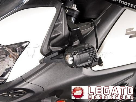 MOCOWANIE LAMPY HAWK CZARNE SUZUKI DL 650 V-STROM (11-) SW-MOTECH