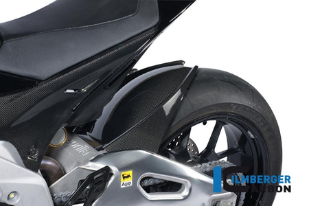 Osłona tylnego koła carbon do motocykla APRILIA RSV 4 (od 2009) / Tuono V4 (od 2011) - czarny carbon ILMBERGER KHO.002.RSV4S.K.