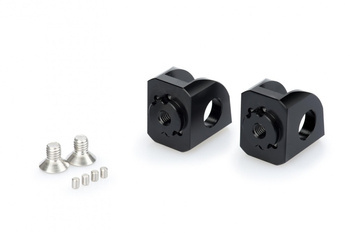 Mocowanie sportowych podnóżków PUIG 20233 (przód, do przesunięcia) Czarny (N) 20233N