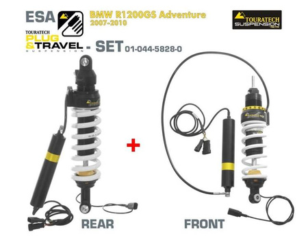 Zestaw zawieszenia Touratech Suspension Plug & Travel-ESA SET do BMW R1200GS Adventure Modele 2007-2010