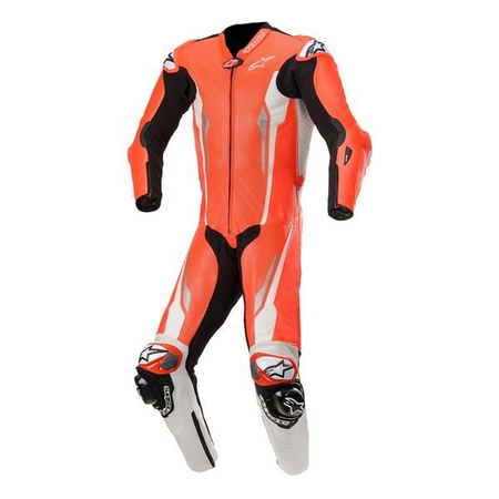 Kombinezon skórzany Alpinestars Racing Absolute Tech Air czerwony