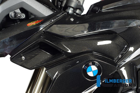 Osłona górna chłodnicy wodnej lewa (airtube) - carbon BMW R 1200 GS (LC) 2013-2016 ILMBERGER WKL.026.GS12L.K