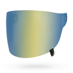 Szyba Bell Bullitt Flat Dark Gold Iridium (czarny pasek)