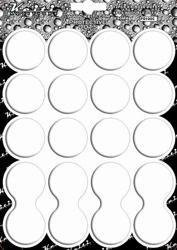 OCHRONNE NAKLEJKI NA ZBIORNIK KEITI CLEAR 16 PACK