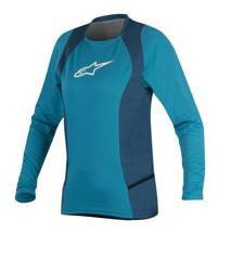 Koszulka rowerowa ALPINESTARS STELLE DROP 2 kolor biały/niebieski