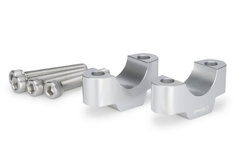 Podwyższenie kierownicy PUIG do BMW R12 / R12 NineT 24-25 (o 20 mm) Srebrny (P) 22037P