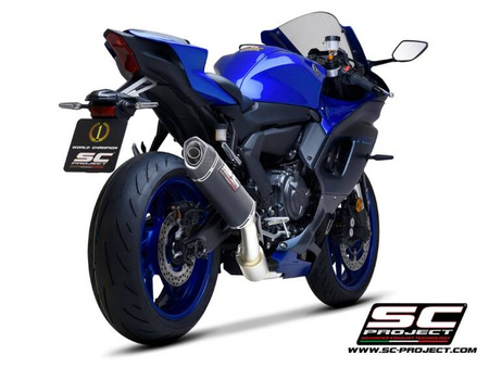 SC-Project układ wydechowy SC1-S carbon Yamaha R7 (2021 – 2024)