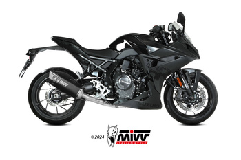 Mivv Układ Wydechowy SR-1 Inox Nero Suzuki GSX-8R 2024